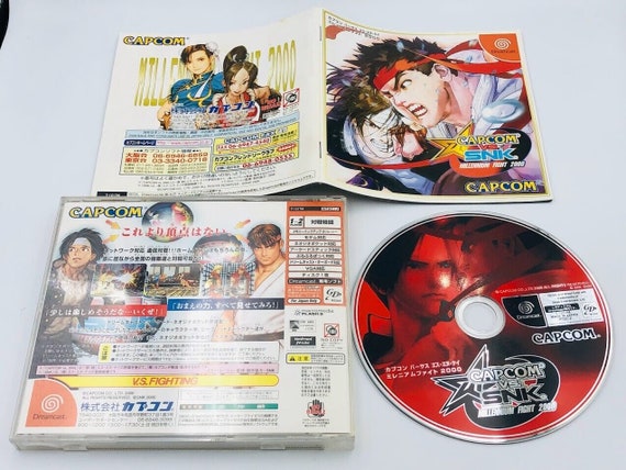 Capcom Vs SNK Millennium Fight 2000 Sur Dreamcast (NTSC-J) - Jeu De Combat SEGA - Édition Japonaise