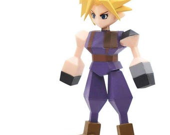 ファイナルファンタジーVII リメイク FF7 ポリゴンミニフィギュア