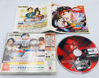 Capcom vs SNK Millennium Fight 2000 Sega Dreamcast Japan import Street Fighter