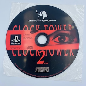Clock Tower 2 (Second 2nd) Playstation disc only PS1 Japan survival horror Human