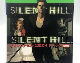 Silent Hill Konami Official Guide Complete Ed Japanese import 1999 artbook PS1