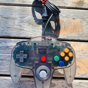 Grigio fumo Trasparente Nero Controller Nintendo 64 Jusco Limited