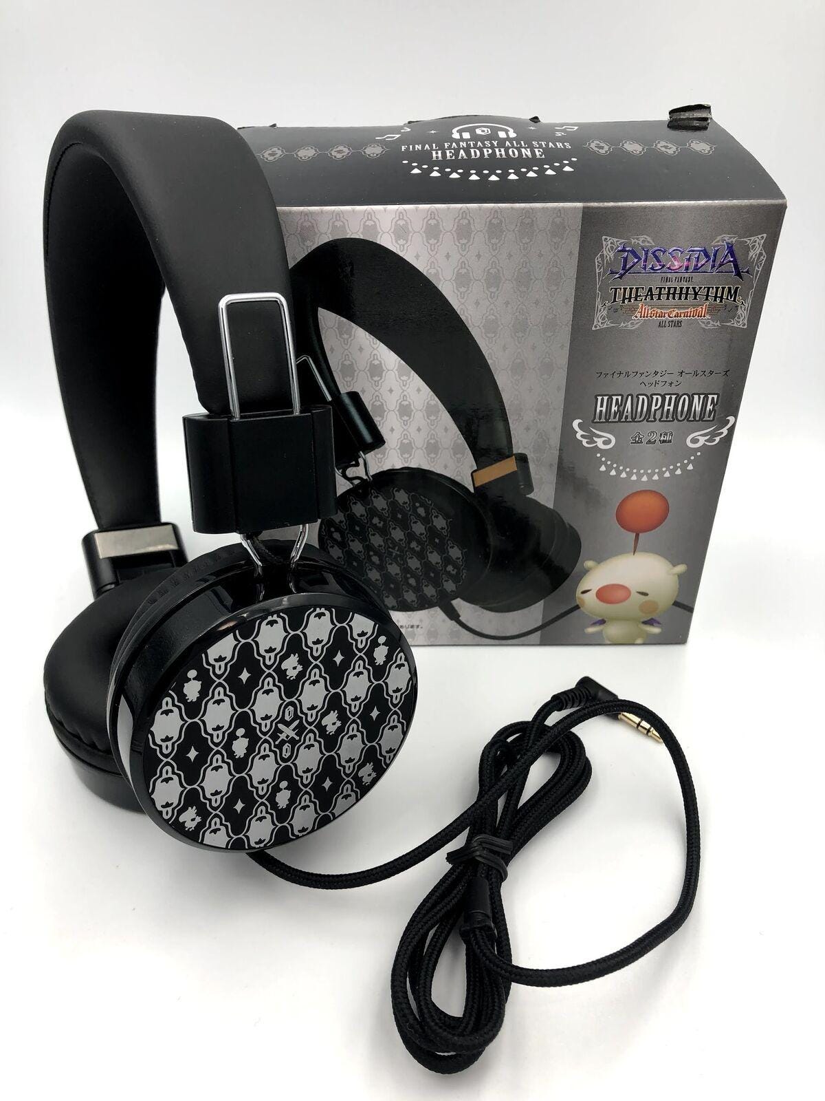 プラクルアン ミィーモー Moogle Final Fantasy Theatrhythm All-stars Silver and Black