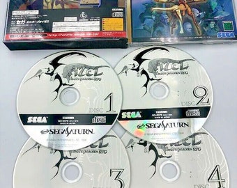 Azel : Panzer Dragoon RPG (Panzer Dragoon Saga) Sega Saturn Japon version avec étui