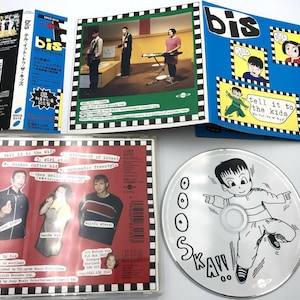 Bis &quot;Tell It To the Kids&quot; Japanese CD single 5-track with obi SRCS-8318 1997