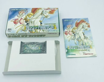 Tales of Phantasia Game Boy Advance GBA Japan CIB COMPLEET met dooshandleiding