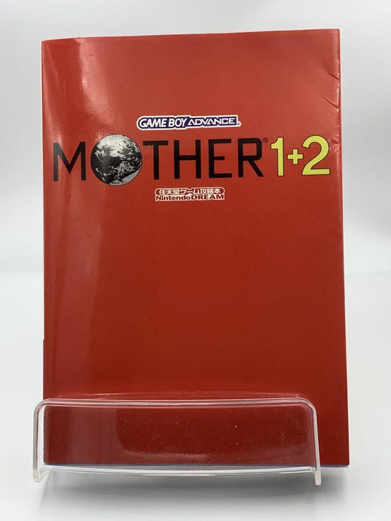 Mother 1+2 Earthbound Game Boy Advance Nintendo Dream Strategy Guide artbook