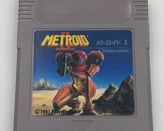 Metroid II: Return of Samus 2 Nintendo Game Boy Japan region-free authentic 1991