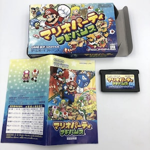 Mario Party Advance Game Boy Advance Japan with box and manual GBA Nintendo