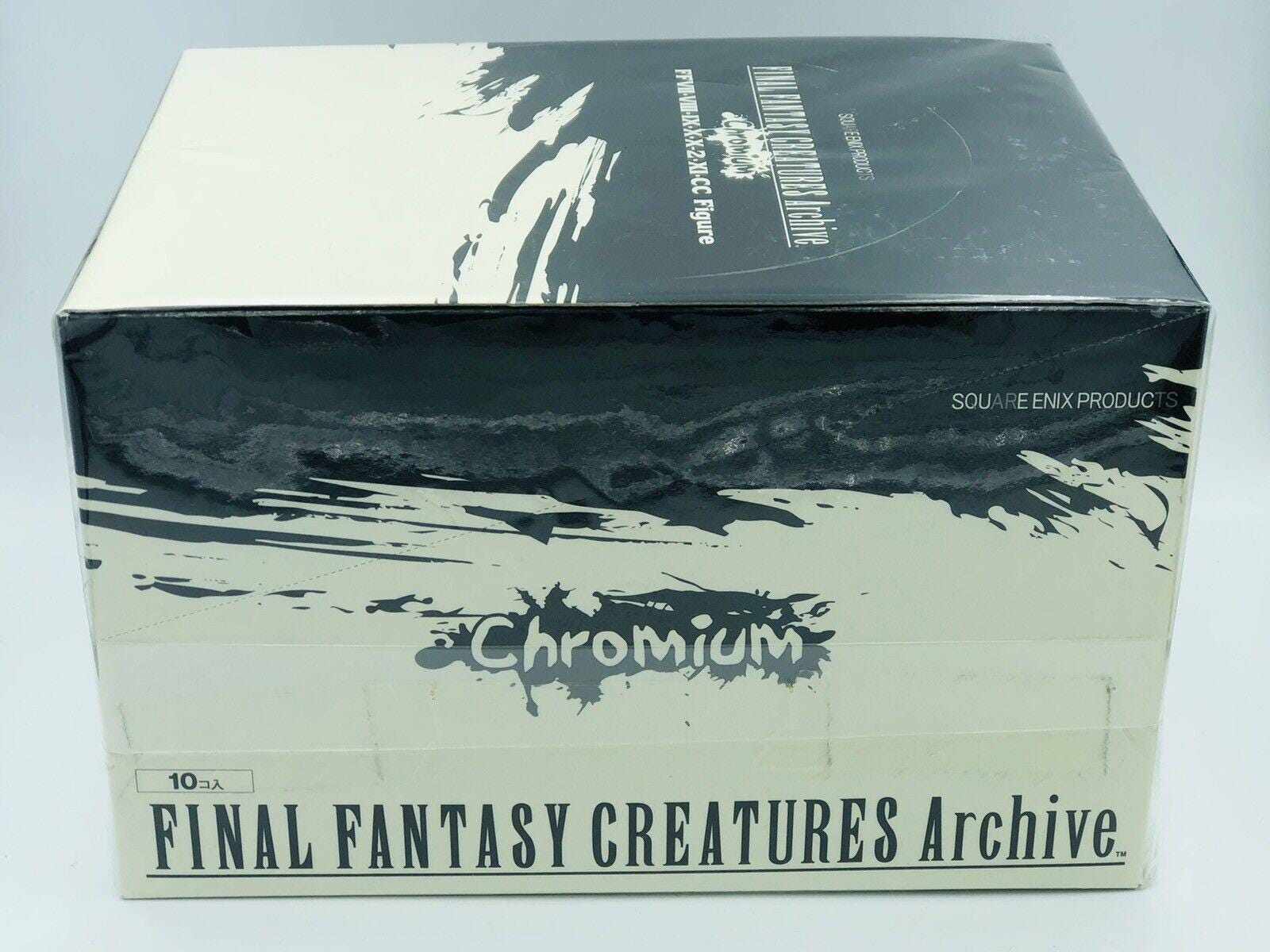 NEW SEALED Final Fantasy Creatures Archive Chromium Unopened Crate 