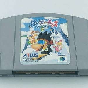 スノーボーキッズ スノーボードキッズ ニンテンドー64 日本 N64 カートリッジ 日本語版 アトラス