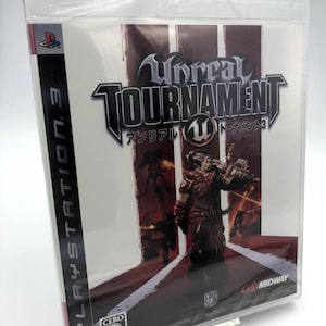 NEW SEALED Unreal Tournament 3 III Playstation 3 Japan PS3 Y-fold seal unopened