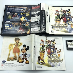 Kingdom Hearts Re:coded Nintendo DS Japon COMPLET avec étui et manuel