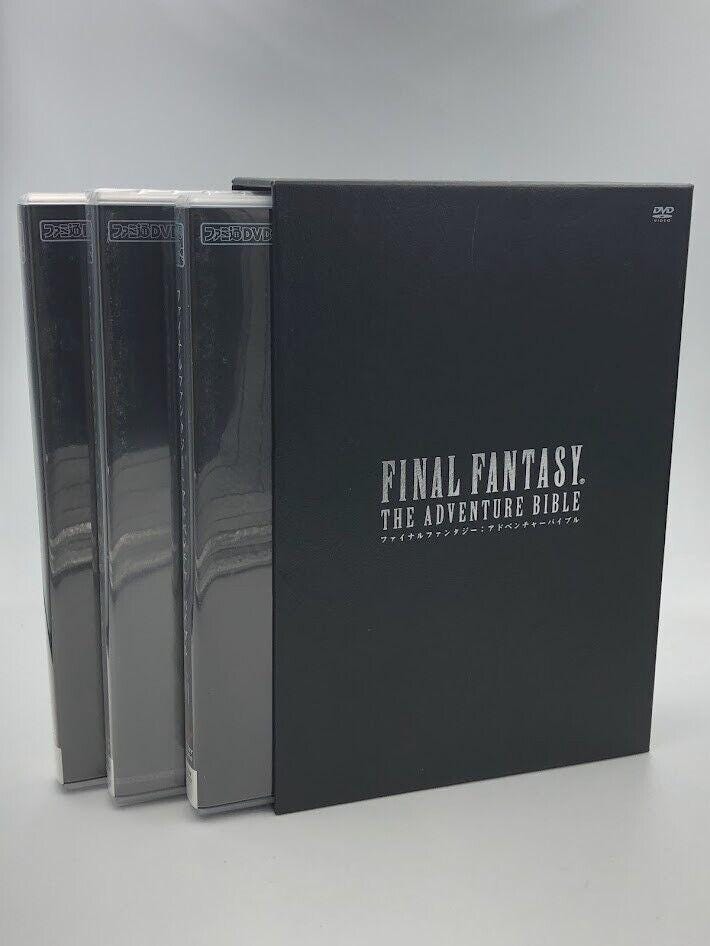 春早割 Final Fantasy: the Adventure Bible 3-disc DVD Box Set Japan その他