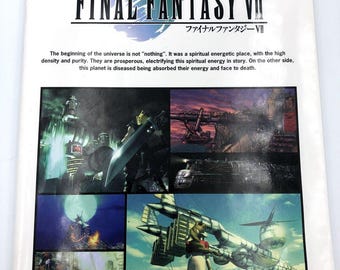 Final Fantasy VII Digicube Guide Book (Japanese import) 1997 art book artbook