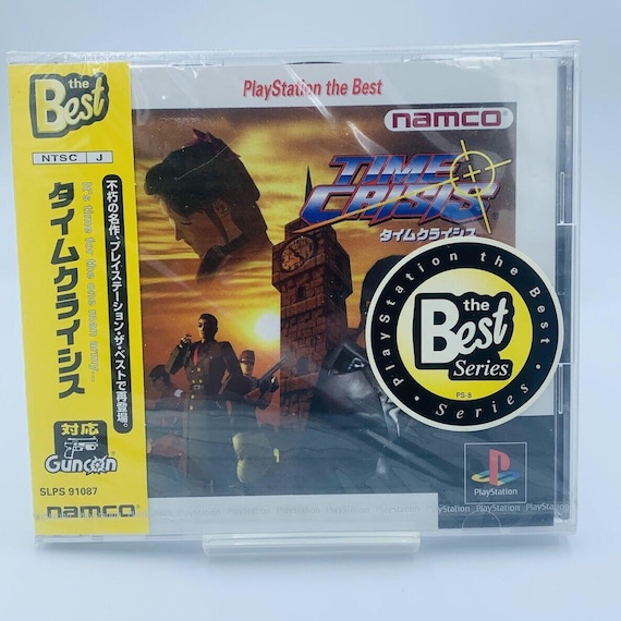NEW SEALED Time Crisis Playstation the Best Ps1 Unopened Lightgun