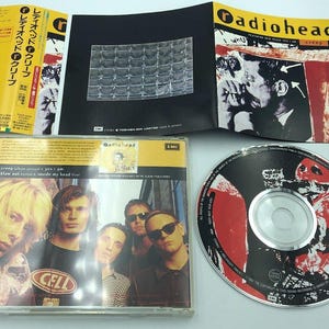 Radiohead Creep Japan 5&quot; Maxi CD single TOCP-8129 w/ obi +PS 1994 Thom Yorke