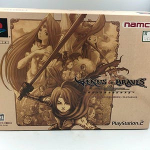Venus & Braves Premium Box 3 Figures and Limited Edition Box (No Game) PS2 Namco