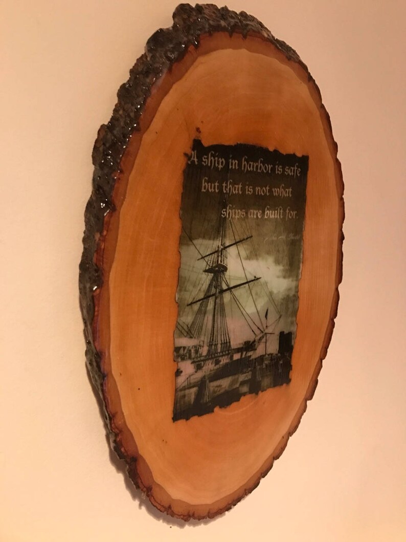 Bass Wood Inspirational Plaque