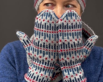 Landmark Mittens - Pattern - Knitting - Instant PDF Download