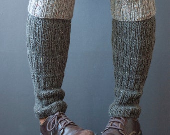 Woolshanks Leg Warmers - Pattern - Knitting - Instant PDF Download