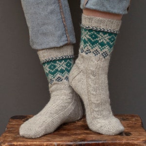 Transatlantic Socks - Pattern - Knitting - Instant PDF Download