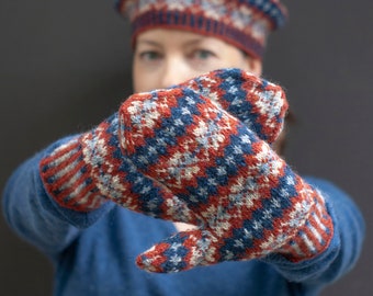 Mesabi Mittens - Pattern - Knitting - Instant PDF Download