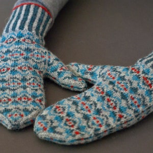Lombard Mittens - Pattern - Knitting - Instant PDF Download