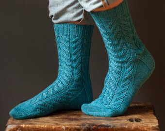 Reflectivity Socks - Pattern - Knitting - Instant PDF Download