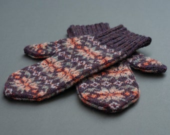 Davern Mittens - Pattern - Knitting - Instant PDF Download