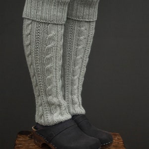 Woolgams Leg Warmers Pattern Knitting Instant PDF Download image 5