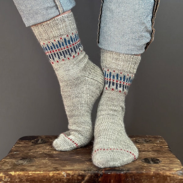 Landmark Socks - Pattern - Knitting - Instant PDF Download