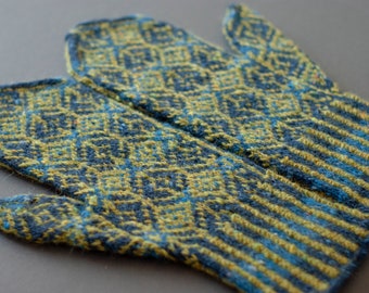 Frontenac Mittens - Pattern - Knitting - Instant PDF Download