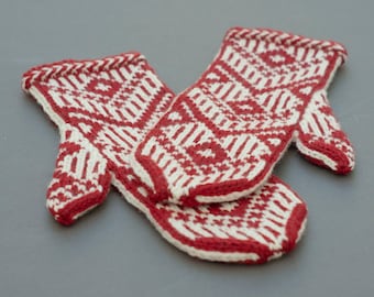 Clacks Mittens - Pattern - Knitting - Instant PDF Download