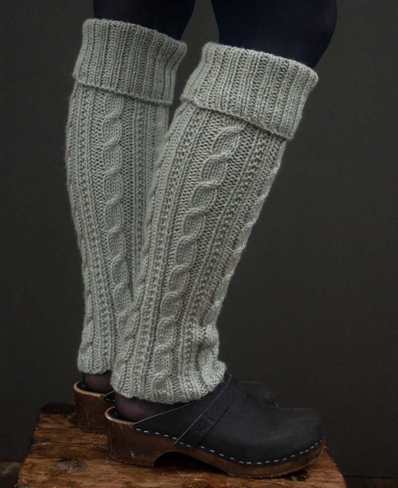 Woolgams Leg Warmers Pattern Knitting Instant PDF Download image 3