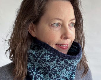 Estel Cowl - Pattern - Knitting - Instant PDF Download