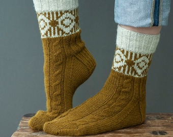 Moongate Socks - Pattern - Knitting - Instant PDF Download