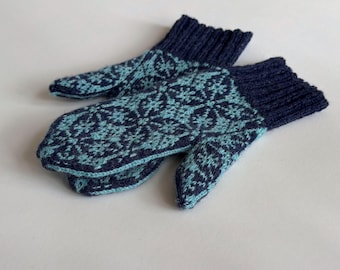 Estel Mittens - Pattern - Knitting - Instant PDF Download