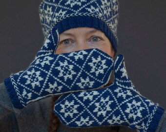 On Point Mittens - Pattern - Knitting - Instant PDF Download