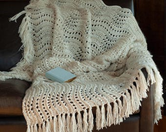 One of Each Throw - Pattern - Knitting - Instant PDF Download