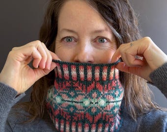 Resinosa Cowl - Pattern - Knitting - Instant PDF Download