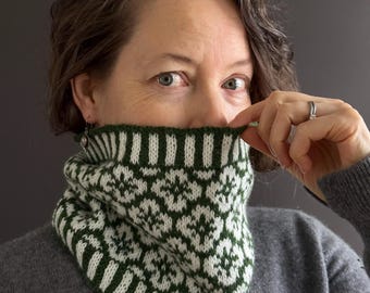 Galium Cowl - Pattern - Knitting - Instant PDF Download