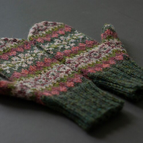 Fair Isle Gloves and Mitts, Digital Knitting Pattern - Etsy