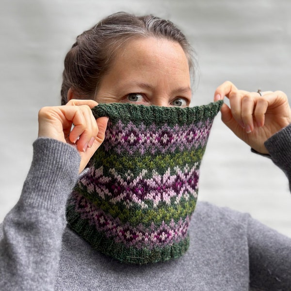 Parrant Cowl - Pattern - Knitting - Instant PDF Download