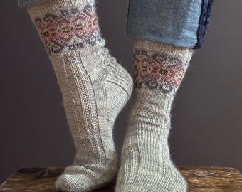 Marcela Socks - Pattern - Knitting - Instant PDF Download