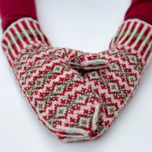 Rhus Mittens - Pattern - Knitting - Instant PDF Download