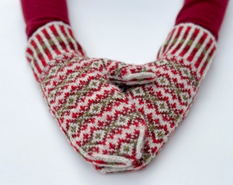 Rhus Mittens - Pattern - Knitting - Instant PDF Download