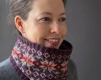Davern Cowl - Pattern - Knitting - Instant PDF Download