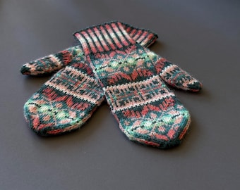 Resinosa Mittens - Pattern - Knitting - Instant PDF Download
