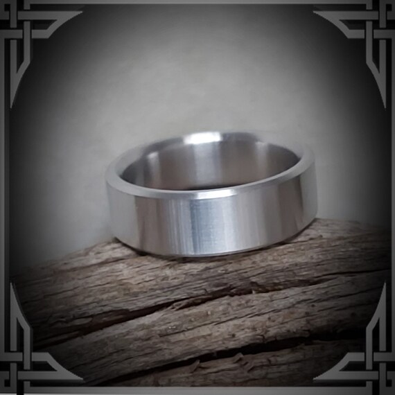 Silver 925, Hand Cast, Precision Beveled.  Jewelry, Any Occasion. Men's Wedding Bands, Wedding Rings